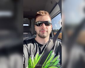 Johnny Rapid aka johnnyrapid OnlyFans -  i’m on my way to shoot and my dick got hard thinking about