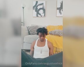 AugustTooThick aka augusttoothick OnlyFans - The bro @sock6icko has been in need of an ass to stroke out so I offered