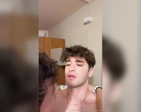 Lucas Kazan aka italiancollegeboy - 10-24-2023 OnlyFans Video - Horny kisses and cock touching  jacobscottvip