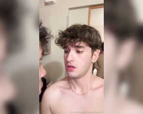 Lucas Kazan aka italiancollegeboy - 10-24-2023 OnlyFans Video - Horny kisses and cock touching  jacobscottvip