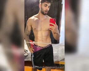 Facundo Antunes aka facundoantunes1 - 11-14-2021 OnlyFans Video - Extrañabas ver mi pija verdad putito  mi gran verga está como loca por cojerte el