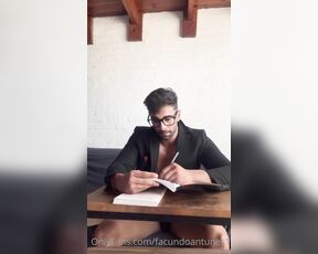 Facundo Antunes aka facundoantunes1 - 01-30-2023 OnlyFans Video - Se que es tu primer Entrevista de trabajo  pero no te pongas nervioso, yo te