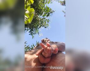 Facundo Antunes aka facundoantunes1 - 05-29-2020 OnlyFans Video - _Que lindo es masturbarse al aire libre y pensar que alguno de ustedes está acá abajo