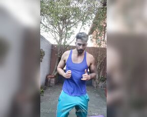 Facundo Antunes aka facundoantunes1 - 08-17-2020 OnlyFans Video - Como disfruto los entrenamientos al aire libre  Me di cuenta que se me marcaba el