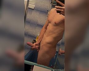 Johnny twink aka johnny_twink_01 - 04-30-2024 OnlyFans Video - Hot shower amp my hard cock