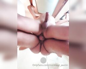 Austin_twinks aka monsieur_austin - 04-24-2023 OnlyFans Video - You really should be under us right now bastandaustin