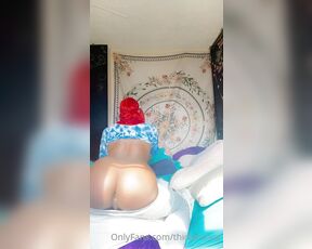 DamItsPhat aka thickertreat - 07-22-2021 OnlyFans Video - Ass out