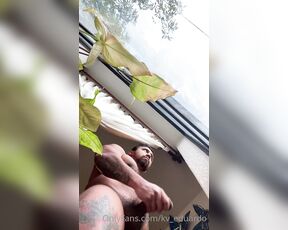 EduardoKV aka kv_eduardo - 10-20-2020 OnlyFans Video - Dandole buenos días al vecino desde la ventana hasta con leche incluido