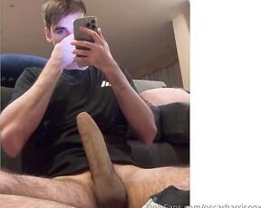 Biggest OnlyFans Twink aka biggesttwinkof - 06-07-2024 OnlyFans Video - Swipe to see me jerking off while i was horny and watching porn  , just