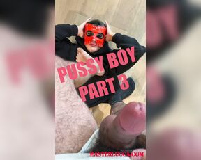 MASTER LUCCA aka masterlucca - 02-09-2020 OnlyFans Video - PUSSY BOY PART 3 Trampled, Pussy Play, Foot Worship and CUM _something about panties on a