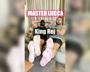 MASTER LUCCA aka masterlucca - 08-27-2021 OnlyFans Video - TWO ITALIAN FOOT MASTERS 10 min verbal domination with rayendlessjourney WORSHIP OUR SOLES AND TOPS