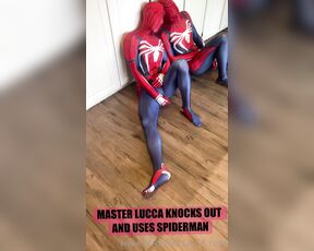 MASTER LUCCA aka masterlucca - 11-20-2022 OnlyFans Video - SPIDER MAN VS