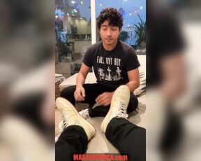 MASTER LUCCA aka masterlucca - 03-19-2023 OnlyFans Video - PART 1 with altprince22 Got my Jordans worshiped _ and of course my black Nike socks