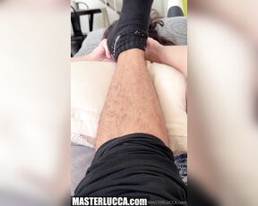 MASTER LUCCA aka masterlucca - 09-23-2024 OnlyFans Video - Nothing smells as good as my black socks Edge for me and imaging the smell_ or