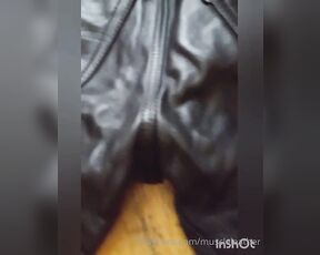 Muscle Leather aka muscleleather - 11-11-2020 OnlyFans Video - Polishing my leather levis  How do you keep your gear in good condition This is