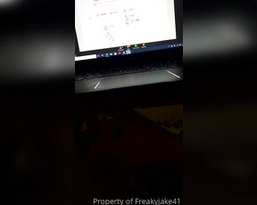 Freakyjake41 aka freakyjake41 - 09-01-2020 OnlyFans Video - When I get Horny during zoom class