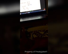 Freakyjake41 aka freakyjake41 - 09-01-2020 OnlyFans Video - When I get Horny during zoom class