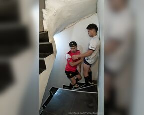 Richard Delgado aka richarddelgad0 - 02-10-2024 OnlyFans Video - Follando en las escaleras del conjunto