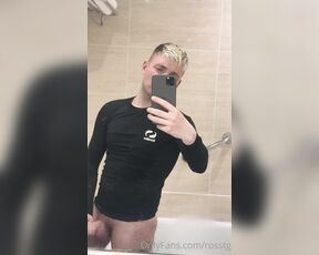 Ross aka rosstg - 05-16-2022 OnlyFans Video - Horny after the gym whos gonna make me rock solid