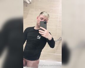 Ross aka rosstg - 05-16-2022 OnlyFans Video - Horny after the gym whos gonna make me rock solid