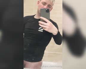 Ross aka rosstg - 05-16-2022 OnlyFans Video - Horny after the gym whos gonna make me rock solid