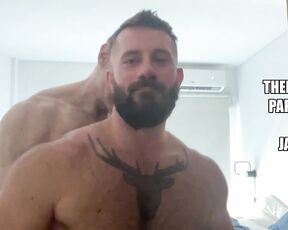 Jack Wolf aka jackwolfxxx - 06-03-2023 OnlyFans Video - Argentine muscle couple papixtrong and thebeardx take turns pounding and breeding my muscle butt