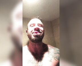 DolfDietrichxxx aka dolfdietrich - 12-27-2017 OnlyFans Video - DOLF DIETRICH large pumped nipples and throbbing dripping cck shower show