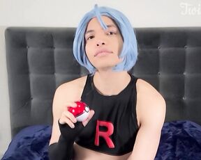 Erick Hall aka twinkbig9 OnlyFans - Loved collaborating with @drtynycman cosplaying as James Rocket Big Butt twink bottom getting fucked