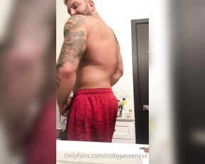 Colby Jansen aka colbyjansenxxx OnlyFans - Omg guys, I got dick and butt in my pants and Im taking them