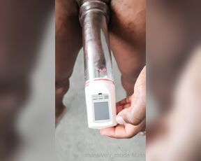 Amadeus aka massively_mode - 01-06-2021 OnlyFans Video - Day 1 of pumping my cock with this from vacuum_pump lustyage