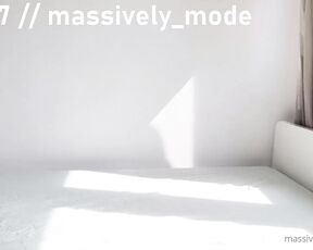 Amadeus aka massively_mode - 04-25-2021 OnlyFans Video - Sunshine in the bed with t6x87 was good to see him again his cock