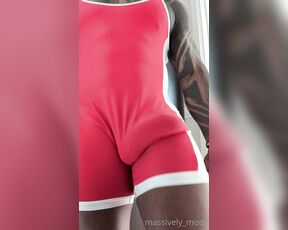 Amadeus aka massively_mode - 06-11-2022 OnlyFans Video - I always get hard when I put on a singlet someone come and wrestle me loser