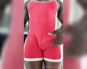 Amadeus aka massively_mode - 06-11-2022 OnlyFans Video - I always get hard when I put on a singlet someone come and wrestle me loser