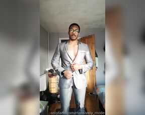 Amadeus aka massively_mode - 04-15-2019 OnlyFans Video - I like wearing a suit it fits kind of