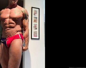 Dallas Steele aka dallassteelexxx - 11-29-2019 OnlyFans Video - 7 days from competing in Classic Physique Masters Men