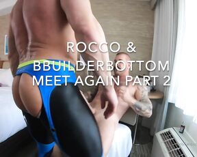 ROCCO STEELE aka roccosteelenyc - 02-26-2020 OnlyFans Video - Watch the masked man in spandex bbuilderbottom1 sit on my fat cock Part 2 onlyfans