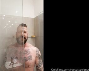 ROCCO STEELE aka roccosteelenyc - 07-30-2020 OnlyFans Video - In Rome last January pre_quarantine, eusadic took this short vid of me in the shower onlyfans