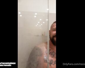 ROCCO STEELE aka roccosteelenyc - 07-30-2020 OnlyFans Video - In Rome last January pre_quarantine, eusadic took this short vid of me in the shower onlyfans