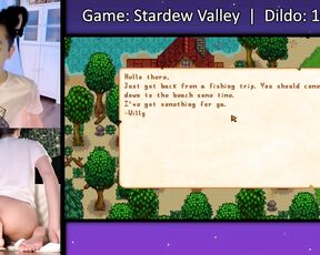 Eric Vee aka ericnvee - 09-18-2023 OnlyFans Video - Playing Stardew Valley  Gaming while riding my 10inch dildo