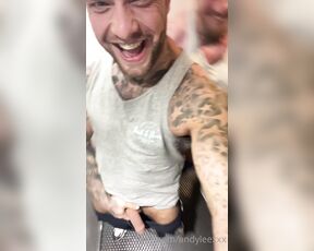 Andy Lee aka andyleexxx - 04-22-2021 OnlyFans Video - Lift roulette with the lads