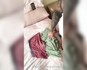 Andy Lee aka andyleexxx - 06-17-2020 OnlyFans Video - My morning wank Cumming all over my old sweaty gym and work boxers then rubbing them_rmn0