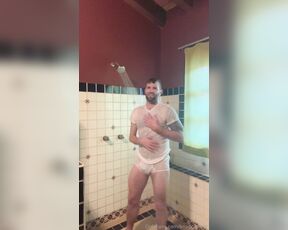 Bradlee Atlas aka bnapolean4 - 03-25-2024 OnlyFans Video - Who likes a little white shirt tighty_whitey shower play