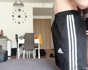 Bruno M.  aka brunoxm - 07-10-2024 OnlyFans Video - I was waiting for him to get home from the gym so I could suck his