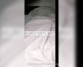 HungFootLong aka hungfootlong - 12-18-2020 OnlyFans Video - Goodnight