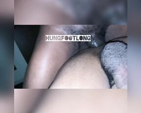 HungFootLong aka hungfootlong - 07-08-2021 OnlyFans Video - Nigga said to spit  on my  and then he ate it up like a