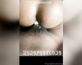 HungFootLong aka hungfootlong - 03-04-2022 OnlyFans Video - My homie let me beat his creamy muscle BOOTY   Part1of2