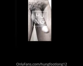 HungFootLong aka hungfootlong - 08-28-2020 OnlyFans Video - Morning Nut  Happy Friday