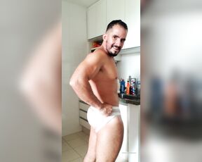 TimanPowerXX aka tpowerx - 01-19-2021 OnlyFans Video - Sometimes I do the kitchen work like jockstrap