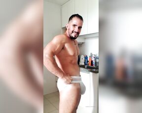 TimanPowerXX aka tpowerx - 01-19-2021 OnlyFans Video - Sometimes I do the kitchen work like jockstrap