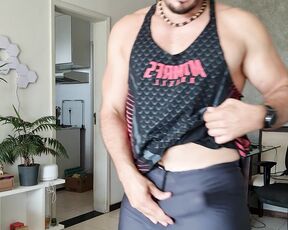 TimanPowerXX aka tpowerx - 06-03-2022 OnlyFans Video - These shorts are really big on the dick